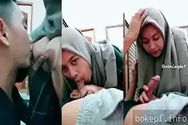 Ukhti Jilbab Cantik Ngasih Toket Gede Susu Panas WOT Lumer HD